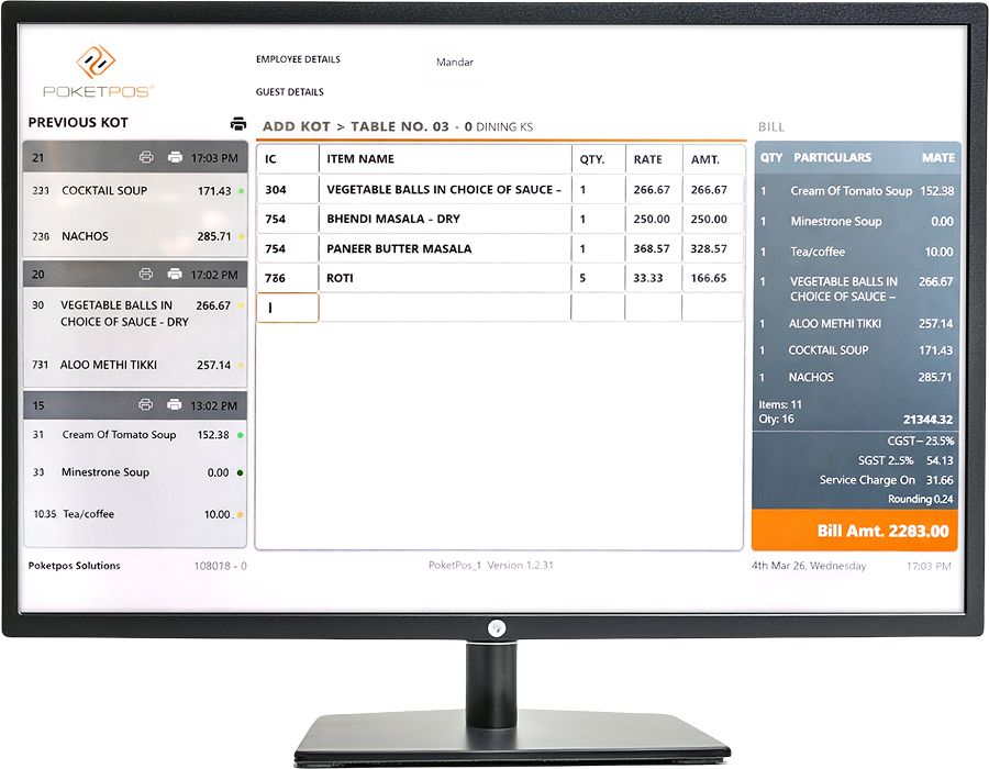 Desktop Billing Version